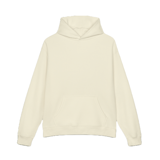 Simple White Hoodie