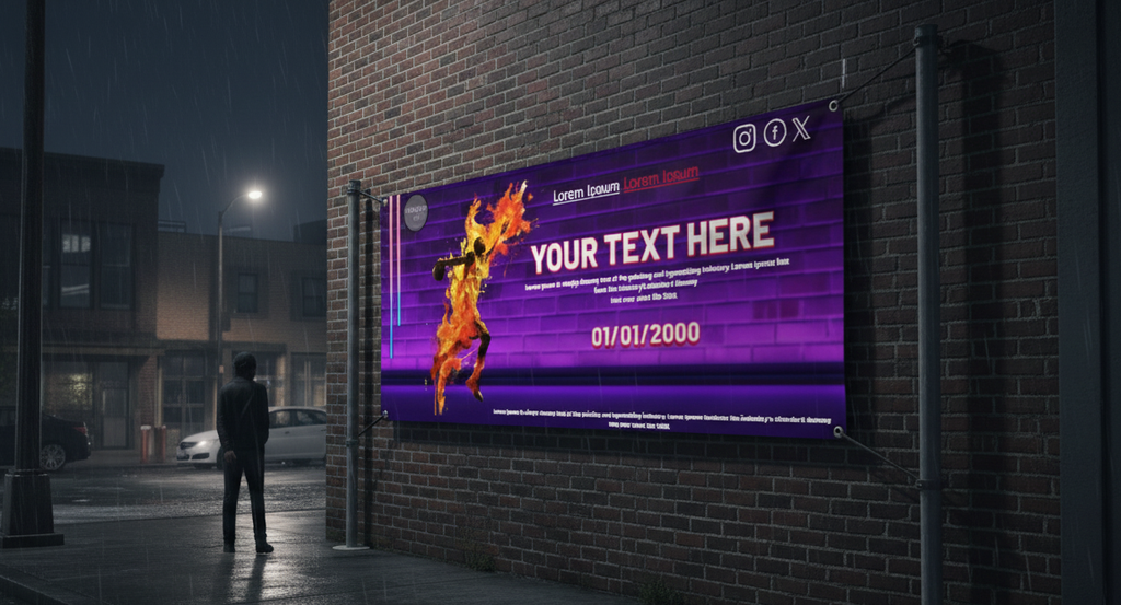 Custom Sports Banner